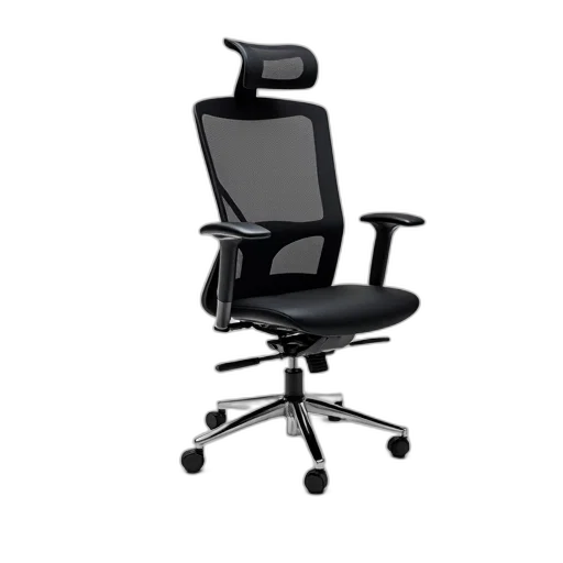 furniture, staff, 3d render, sleek, modern, office, chair, high transparent PNG cut-out