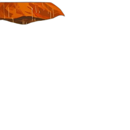 umbrella, furniture, hat, crown, 3d render, concept art, photorealistic, pixel art transparent PNG cut-out