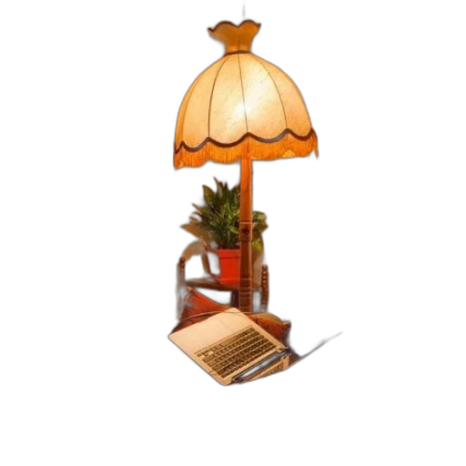 furniture, hat, crown, umbrella, 3d render, concept art, photorealistic, pixel art transparent PNG cut-out