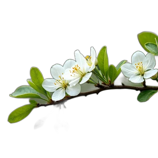 flower, crown, jewelry, staff, photorealistic, 3d render, close-up, tree transparent PNG cut-out