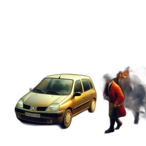 car, dragon, animal, robot, concept art, photorealistic, fantasy art, 3d render transparent PNG cut-out