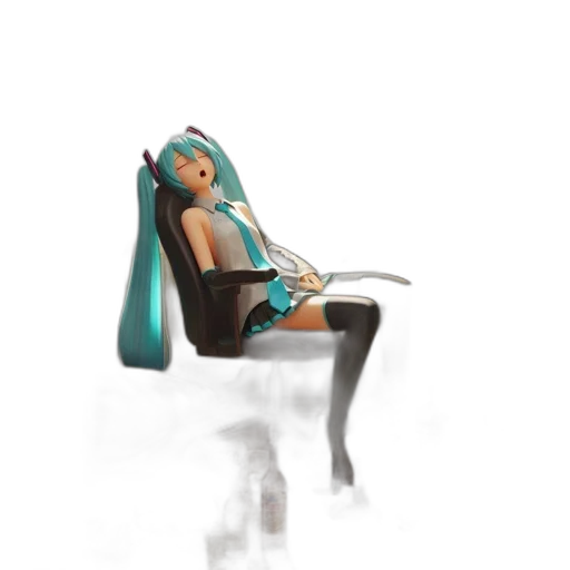 furniture, robot, dress, creature, 3d render, concept art, anime, fantasy art transparent PNG cut-out