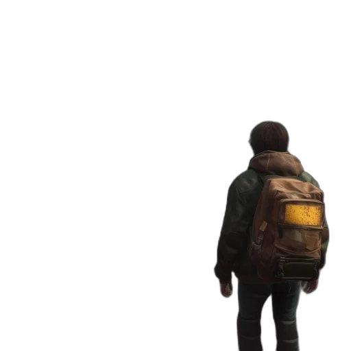 jacket, robot, creature, weapon, concept art, 3d render, pixel art, photorealistic transparent PNG cut-out