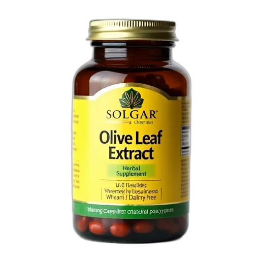food, bottle, solgar, olive, leaf, extract, supplement, shown transparent PNG cut-out