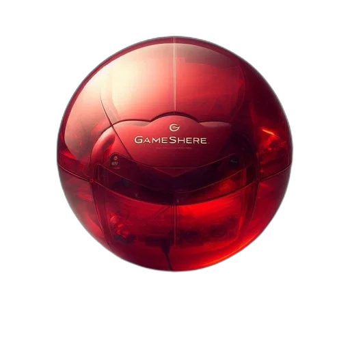 car, bottle, 3d render, photorealistic, red, illuminated, spherical, gameshare transparent PNG cut-out