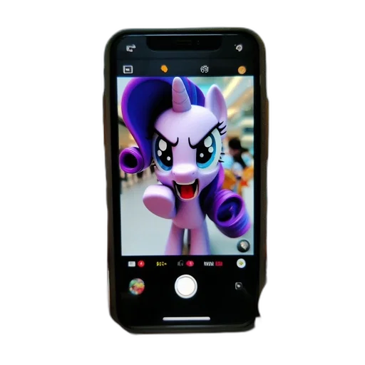 animal, staff, 3d render, individual, holds, phone, showing, animated transparent PNG cut-out