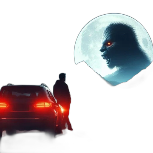 car, face, jacket, concept art, cyberpunk, 3d render, outer space, underwater transparent PNG cut-out