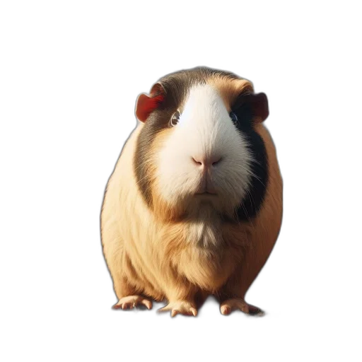 animal, creature, face, hat, photorealistic, 3d render, concept art, enormous transparent PNG cut-out