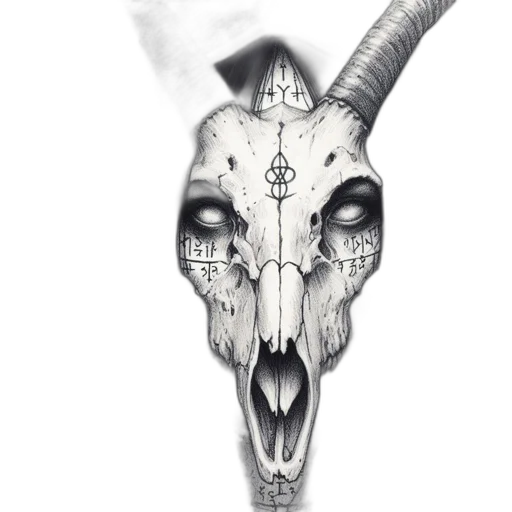 dragon, mask, creature, animal, concept art, fantasy art, pencil sketch, photorealistic transparent PNG cut-out