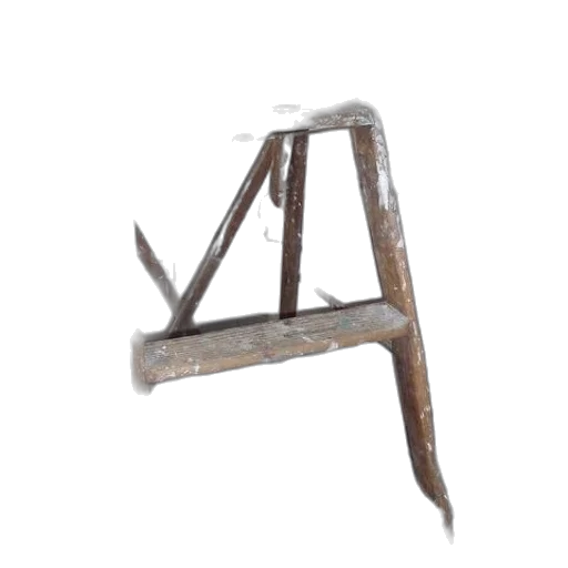 furniture, weapon, staff, sword, 3d render, photorealistic, concept art, wooden transparent PNG cut-out