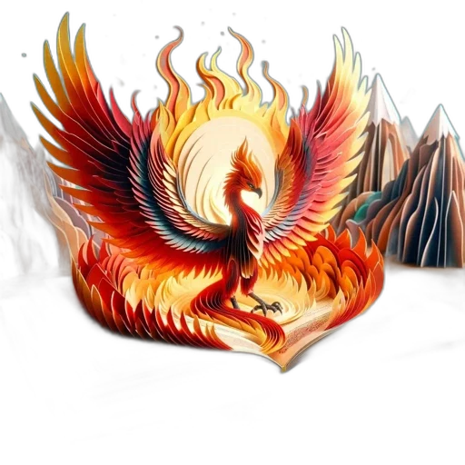 dragon, fantasy art, concept art, 3d render, photorealistic, fire, elaborate, artwork transparent PNG cut-out