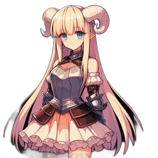 staff, dress, weapon, anime, pixel art, fantasy art, concept art, dark transparent PNG cut-out