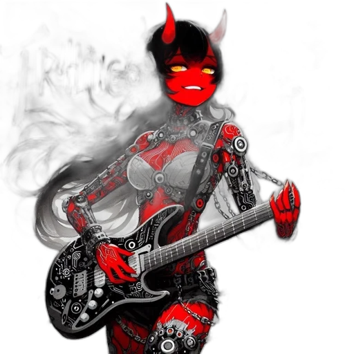 mask, dragon, robot, fantasy art, concept art, comic book art, pixel art, red transparent PNG cut-out