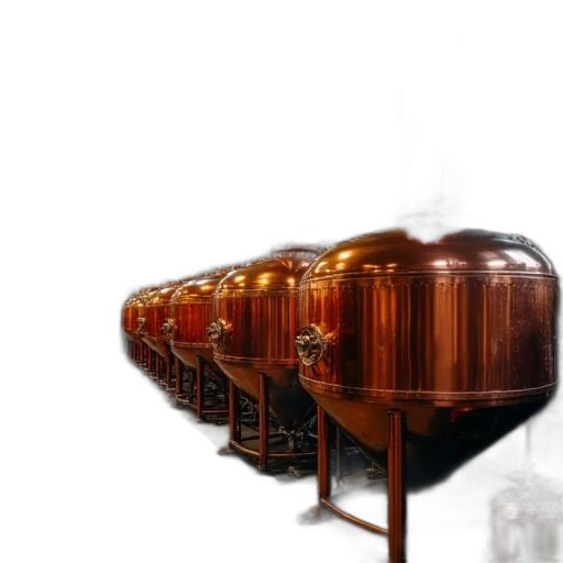 bottle, furniture, crown, 3d render, concept art, photorealistic, copper, colored transparent PNG cut-out