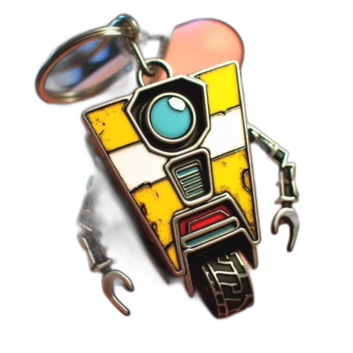 robot, jewelry, staff, concept art, 3d render, cyberpunk, pixel art, close-up transparent PNG cut-out