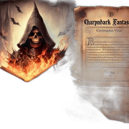 fantasy art, concept art, medieval, fantasy, setting, skeletal, figure, reads transparent PNG cut-out
