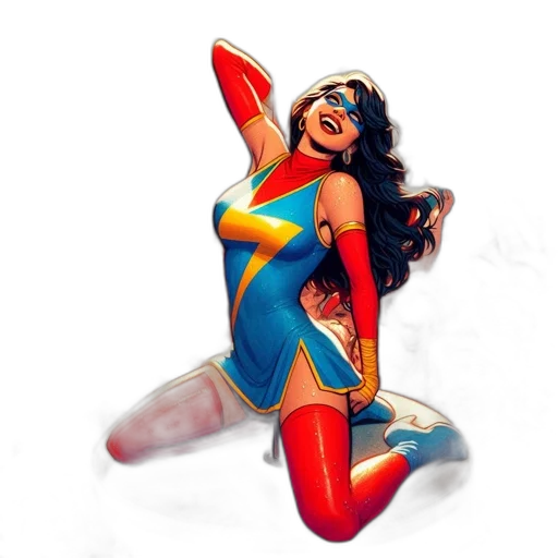 comic book art, concept art, 3d render, fantasy art, bustling, venue, adorned, neon transparent PNG cut-out