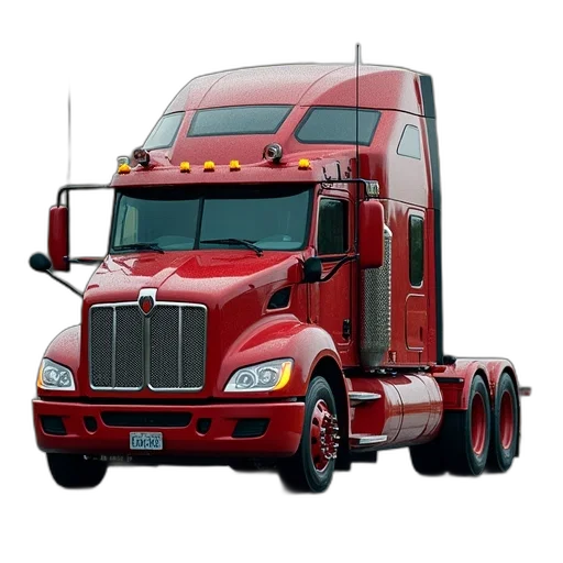 photorealistic, wecha, truck, parts transparent PNG cut-out