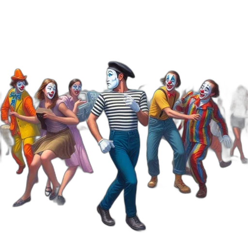 mask, concept art, 3d render, fantasy art, watercolor, underwater, city street, beach transparent PNG cut-out