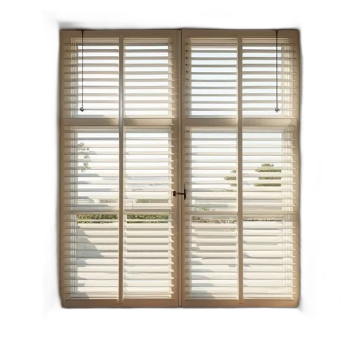 3d render, blinds, windows, manufacturers, store transparent PNG cut-out