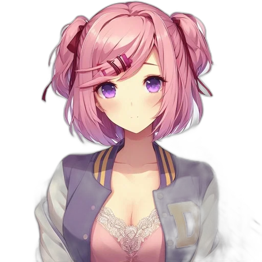 jacket, face, staff, crown, anime, pixel art, concept art, fantasy art transparent PNG cut-out