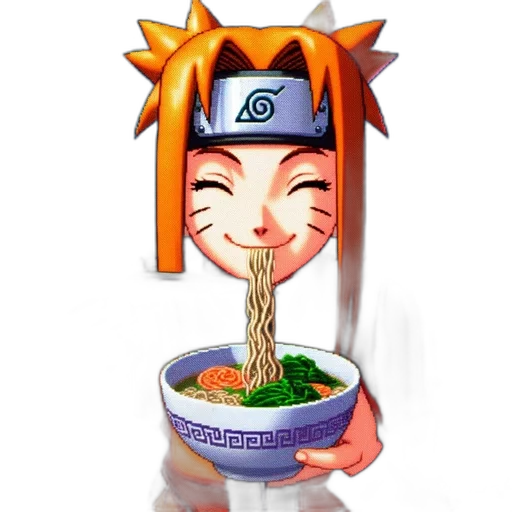 food, staff, creature, animal, 3d render, anime, pixel art, vaporwave transparent PNG cut-out