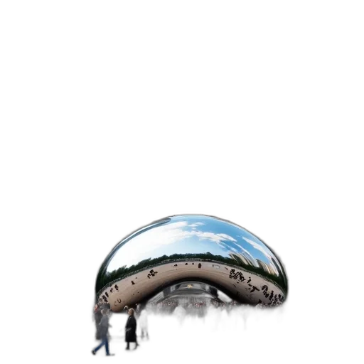 umbrella, hat, building, crown, concept art, 3d render, photorealistic, fantasy art transparent PNG cut-out
