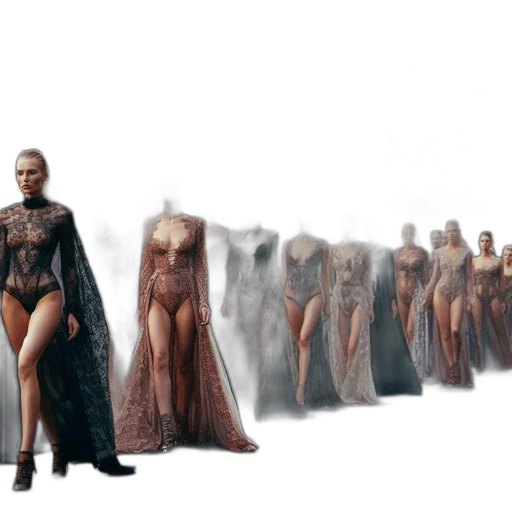 dress, concept art, 3d render, fantasy art, comic book art, outer space, earth tones, outdoor transparent PNG cut-out