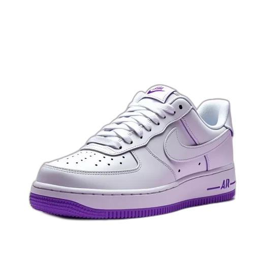 shoes, vaporwave, 3d render, pastel, nike, air, force, shoe transparent PNG cut-out
