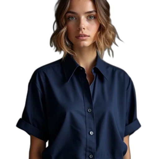 jacket, dress, staff, hair transparent PNG cut-out