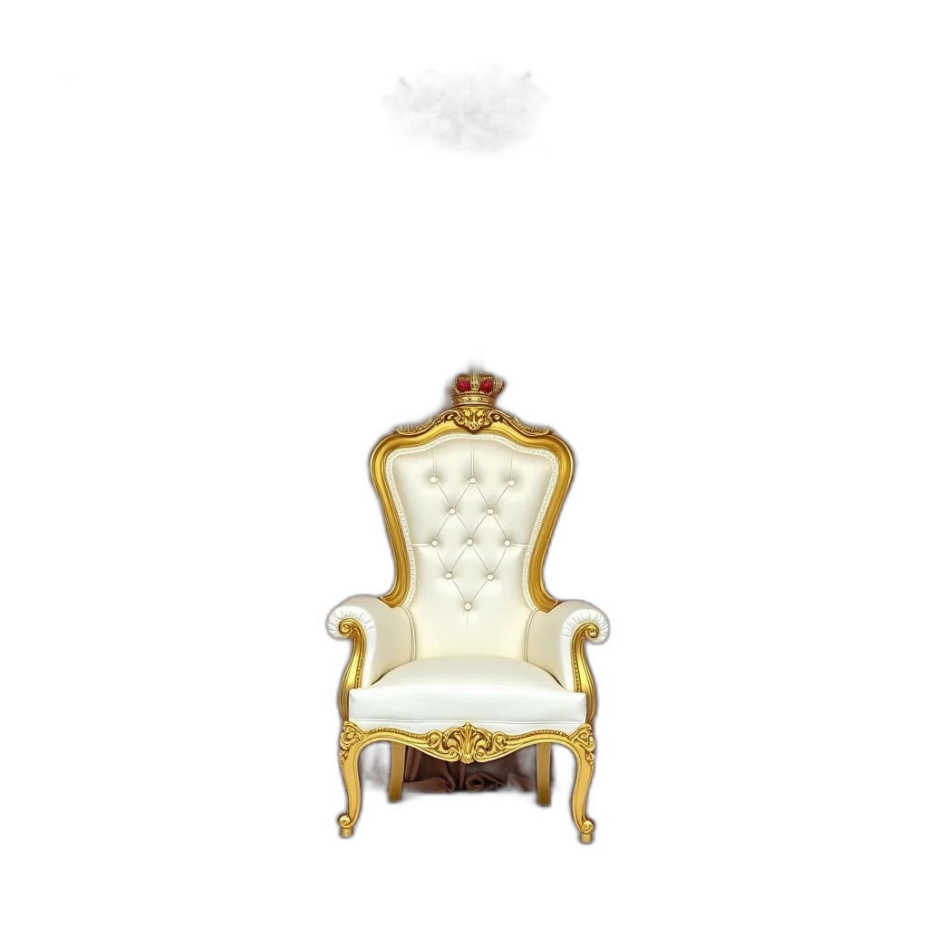 furniture, crown, jewelry, staff, 3d render, photorealistic, pixel art, concept art transparent PNG cut-out