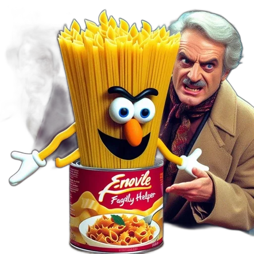 food, animal, creature, staff, photorealistic, concept art, fire, amusing transparent PNG cut-out