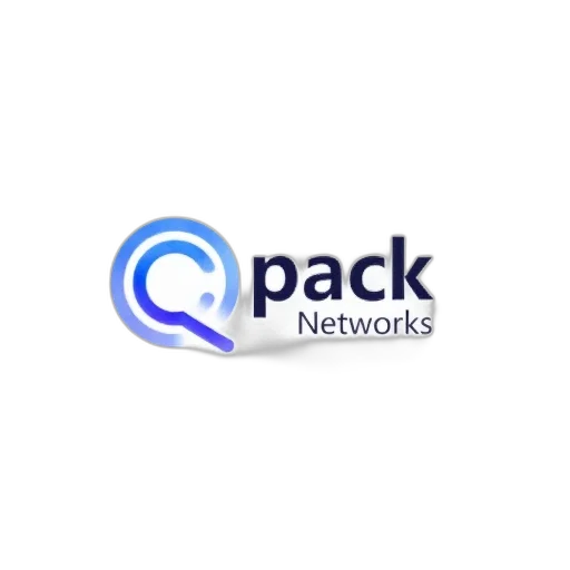 second, image, shows, logo, cpack, networks, stylized, blue transparent PNG cut-out