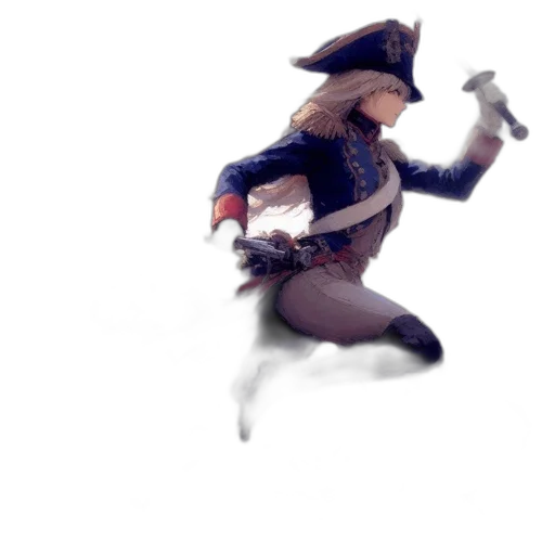 staff, weapon, hat, mask, concept art, 3d render, fantasy art, pixel art transparent PNG cut-out