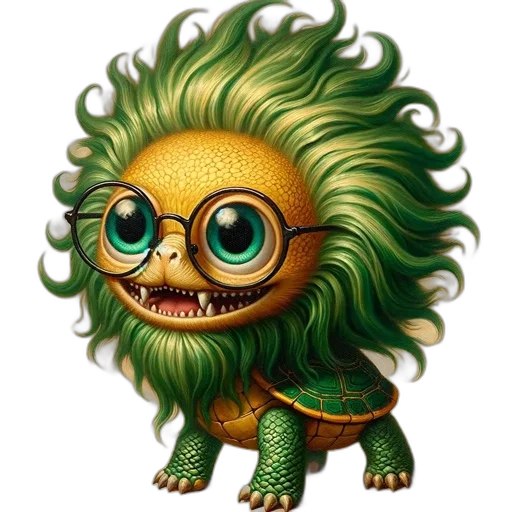 creature, mask, animal, staff, concept art, fantasy art, 3d render, pixel art transparent PNG cut-out