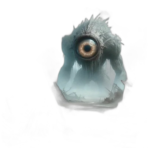 creature, mask, dragon, face, concept art, fantasy art, 3d render, watercolor transparent PNG cut-out