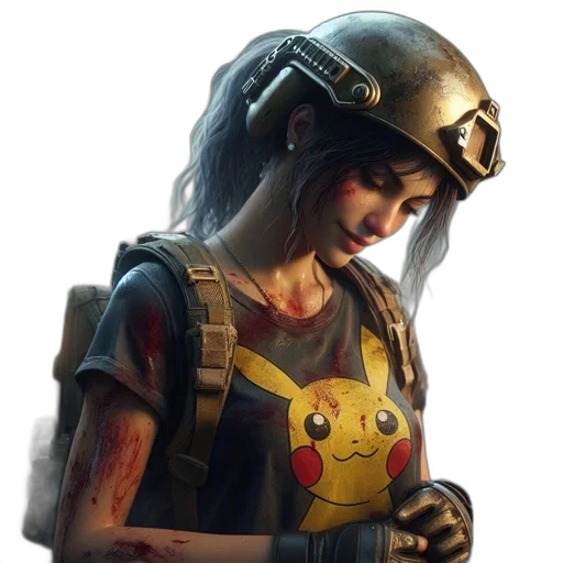 face, weapon, mask, staff, concept art, pixel art, fantasy art, photorealistic transparent PNG cut-out