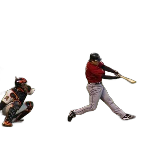 baseball, player, swings, ball, bank, america, background transparent PNG cut-out