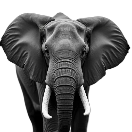 animal, face, staff, creature, photorealistic, 3d render, concept art, close-up transparent PNG cut-out