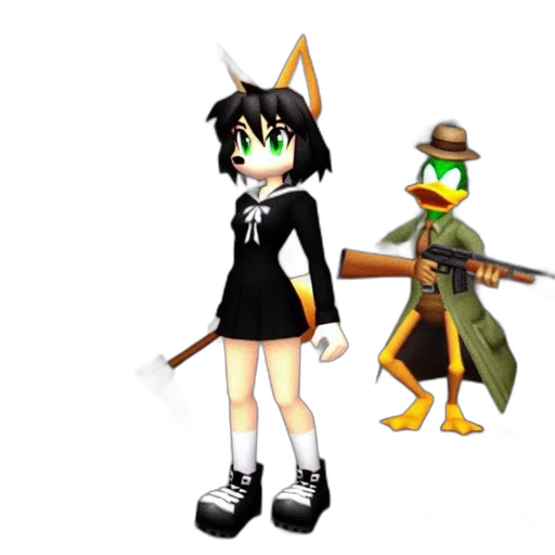 weapon, staff, sword, pixel art, 3d render, concept art, anime, green transparent PNG cut-out