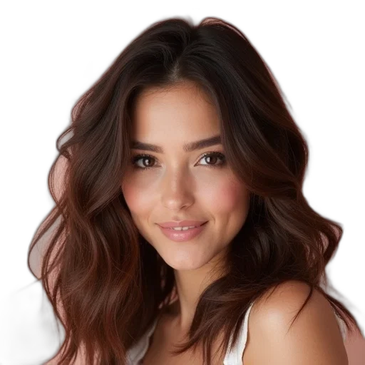 hair, face, crown, photorealistic transparent PNG cut-out