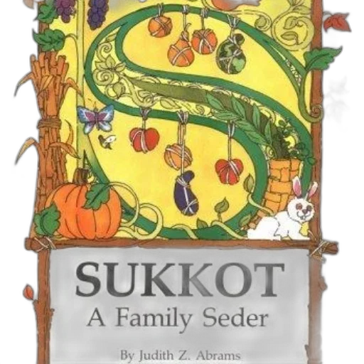 sukkot, family, seder, judith, abrams, features, colorful, illustration transparent PNG cut-out