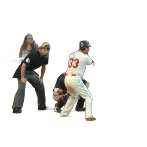 baseball, player, number, his, jersey, bat transparent PNG cut-out