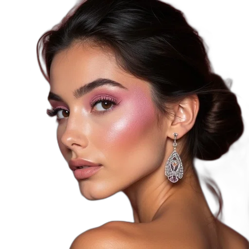 face, jewelry, crown, hair transparent PNG cut-out