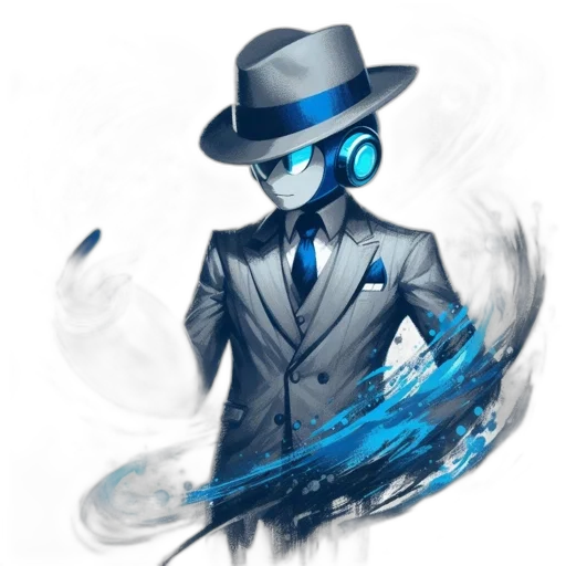 staff, hat, mask, robot, concept art, fantasy art, pixel art, cartoon transparent PNG cut-out