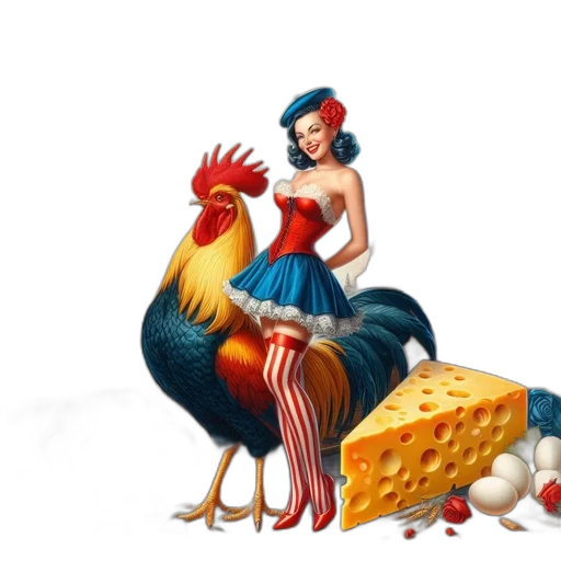 food, dress, concept art, pixel art, 3d render, photorealistic, artwork, features transparent PNG cut-out