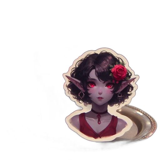 jewelry, crown, fantasy art, concept art, 3d render, watercolor, red, beverage transparent PNG cut-out