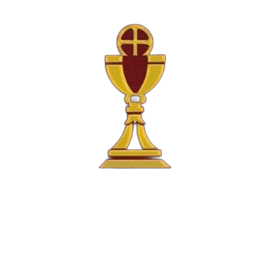 crown, staff, jewelry, sword, pixel art, 3d render, red, book transparent PNG cut-out