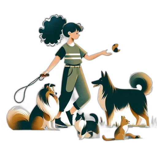 concept art, cartoon, fantasy art, pixel art, earth tones, woman, curly, hair transparent PNG cut-out