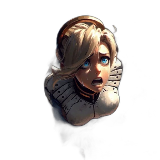 face, mask, jacket, staff, concept art, pixel art, 3d render, photorealistic transparent PNG cut-out